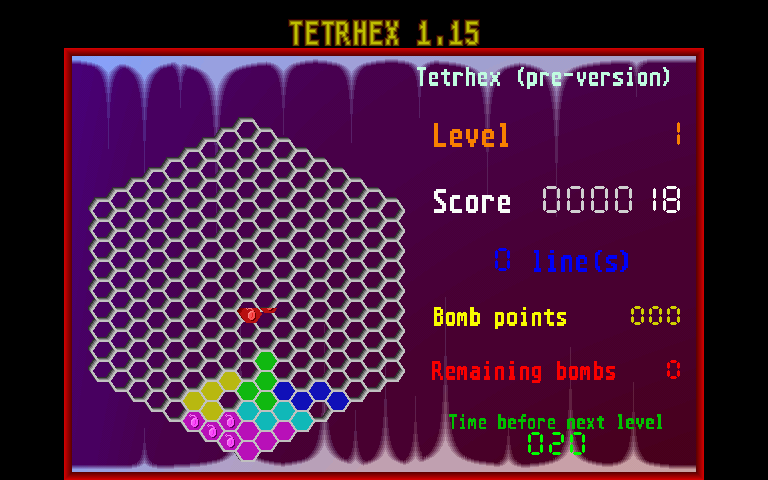 Tetrhex [Falcon030] atari screenshot